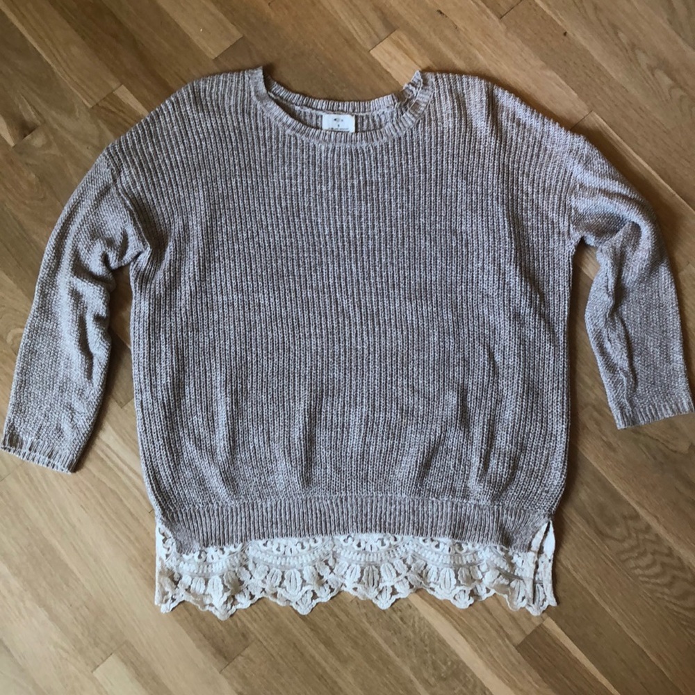 Pins and needles sweater